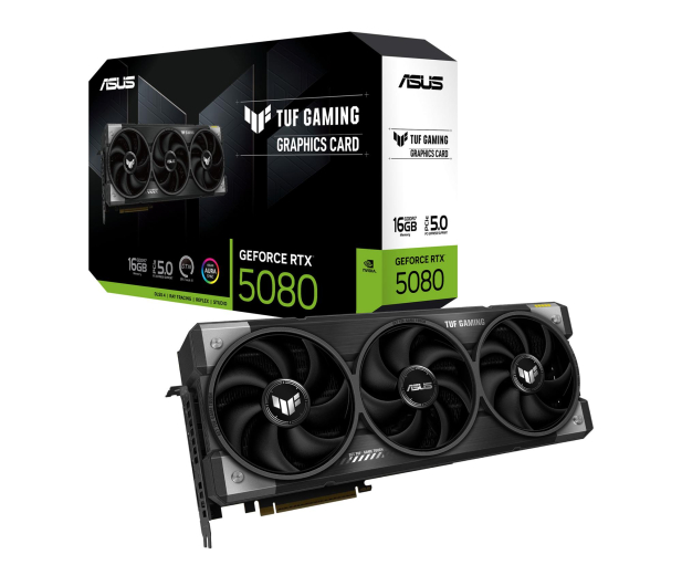 ASUS GeForce RTX 5080 TUF Gaming 16GB GDDR7 DLSS5 - 1311316 - zdjęcie